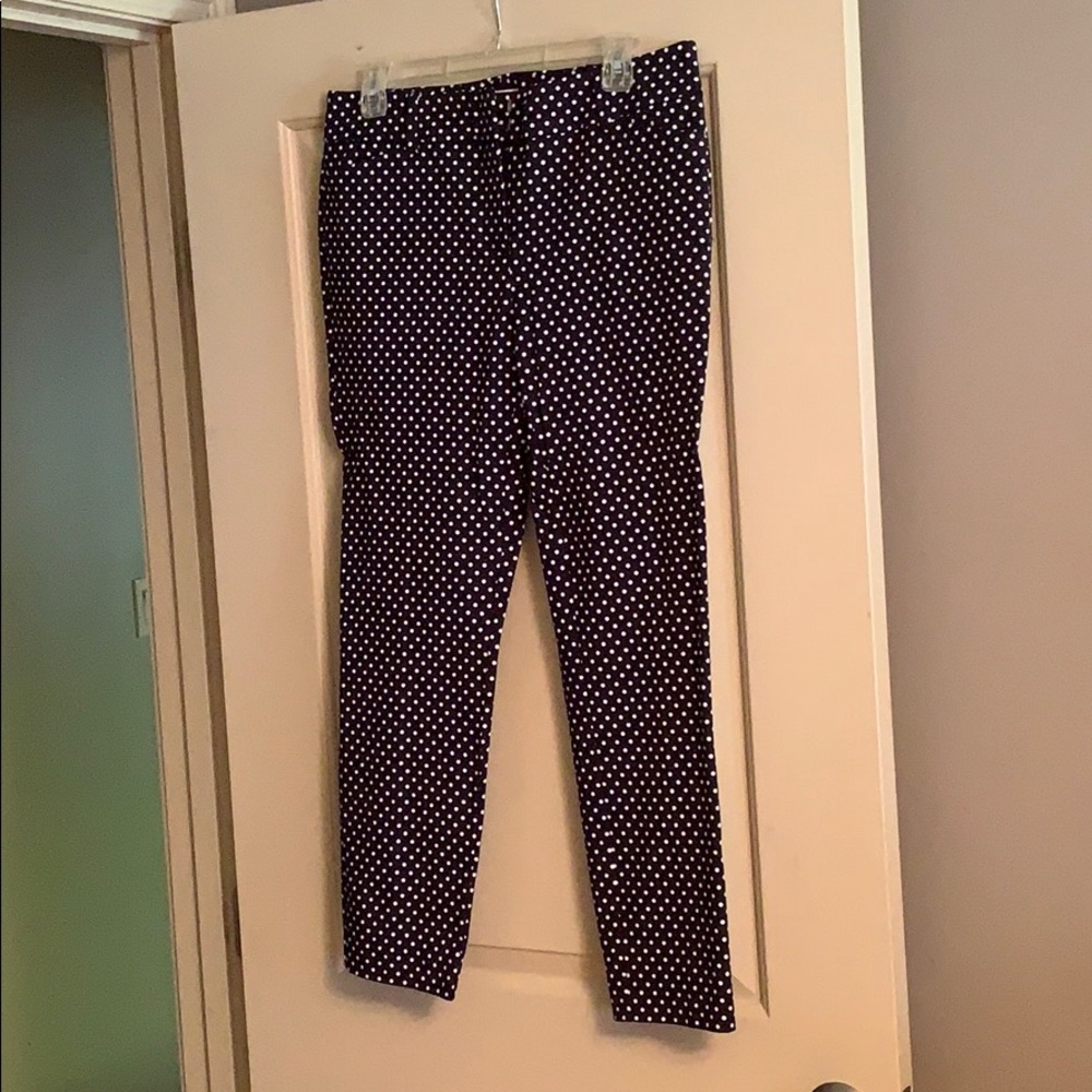 Polka dot pants